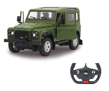 Jamara 405155 Land Rover Defender RC 1:14, verde