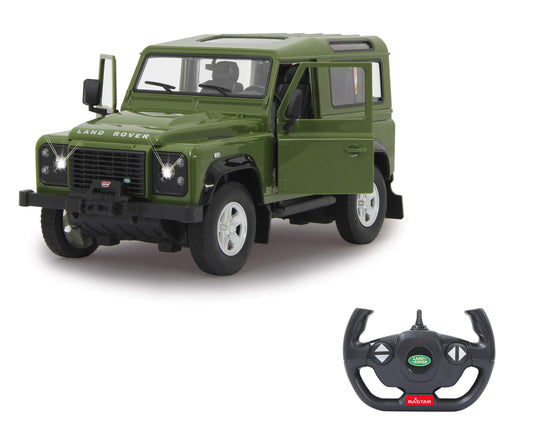 Jamara 405155 Land Rover Defender RC 1:14, verde
