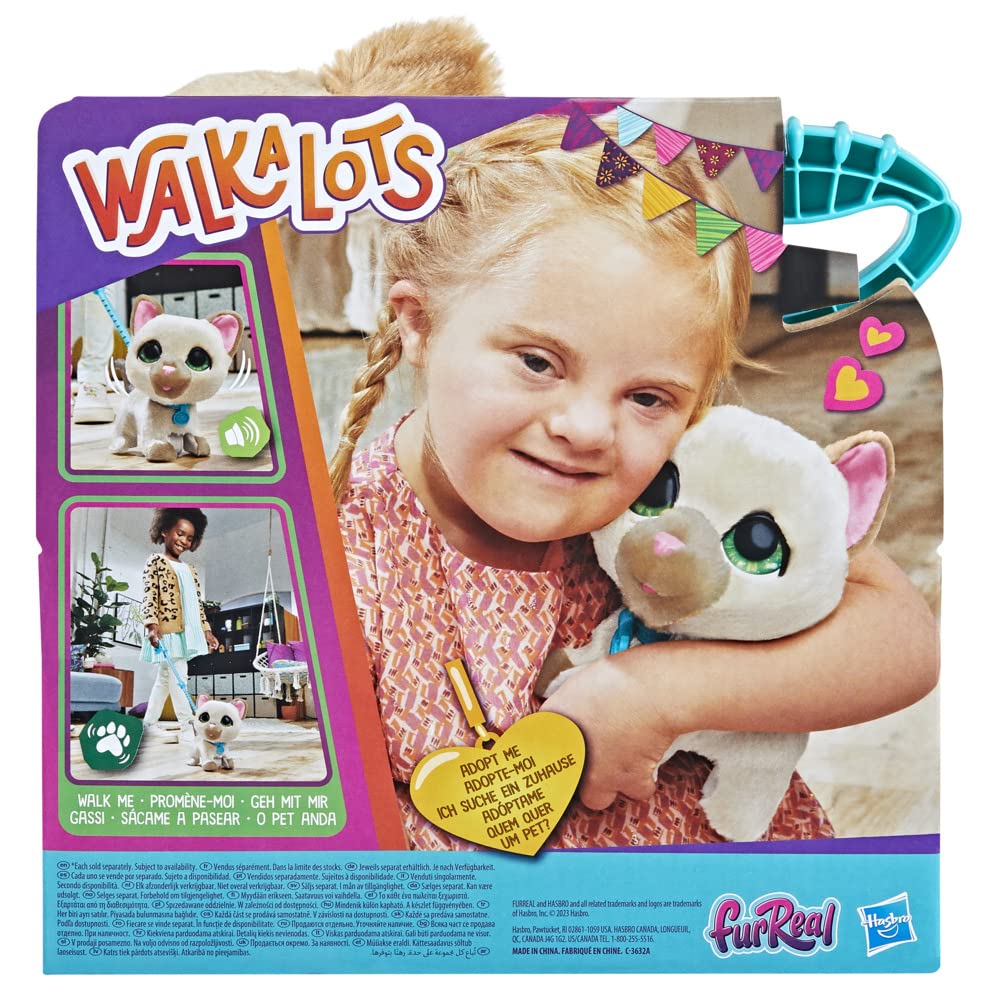FurReal Friends Pisica interactiva Walkalots, 4+ ani