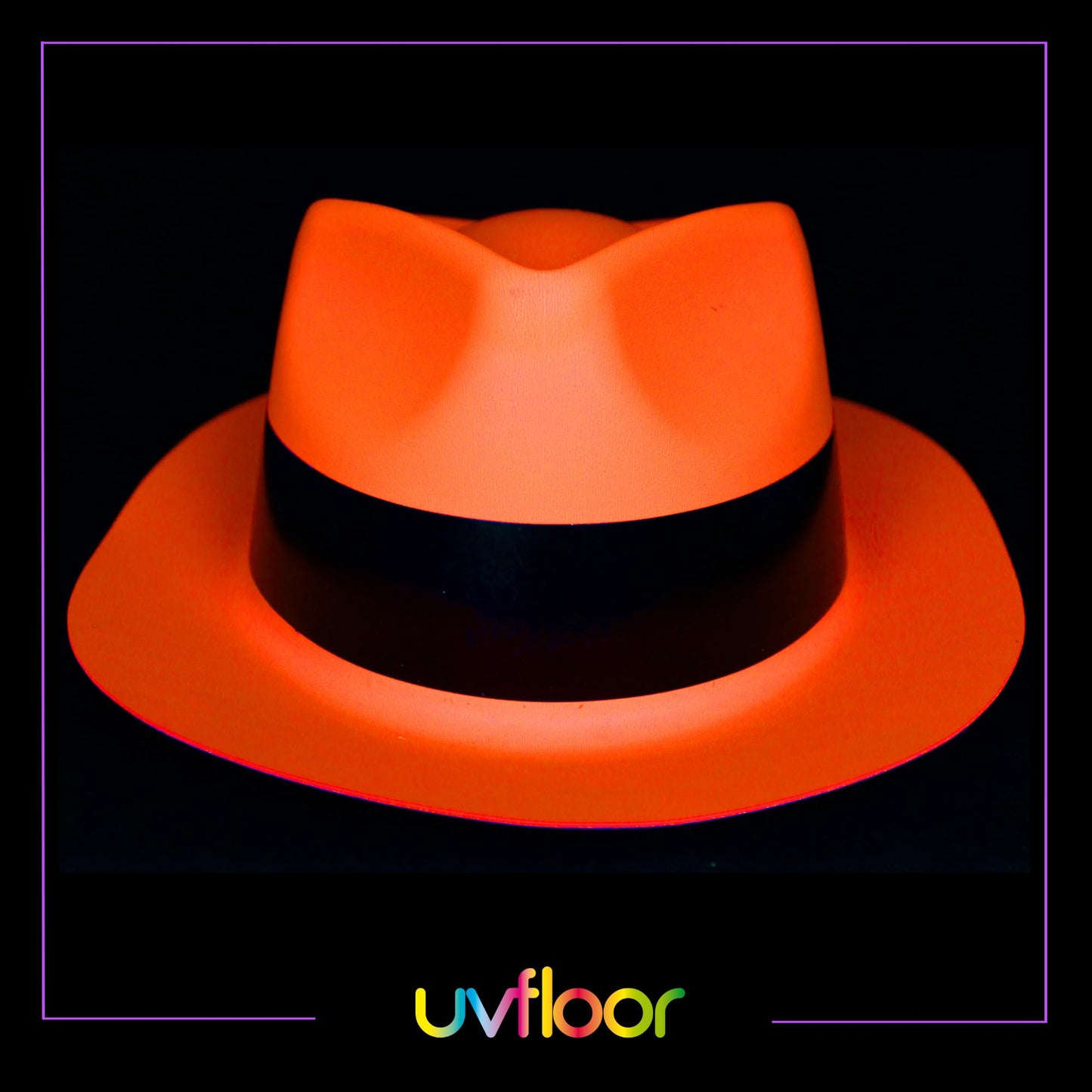 UV Floor Set pălării neon UV, 12 bucăți, L/XL