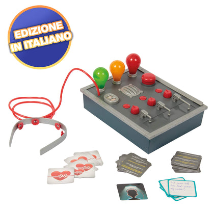 Jocul de societate „Mașina Adevărului” de la IMC Toys, joc amuzant și prietenos pentru familie, pentru băieți și fete de peste 8 ani, multicolor