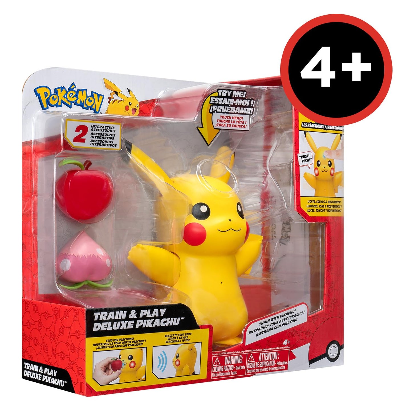 BANDAI SA JW3330 Figurine/Piese de vehicule/Roboti Pikachu, Multicolor