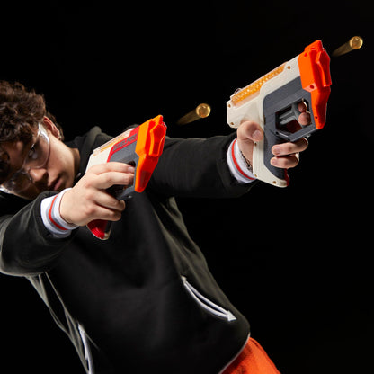 Pachet Nerf Pro Gelfire cu Pistoale cu Apă pentru Copii de 14+ Ani, Shooter-e cu Performanțe Ridicate, 300 de Ronde Hidratare și Ochelari de Protecție
