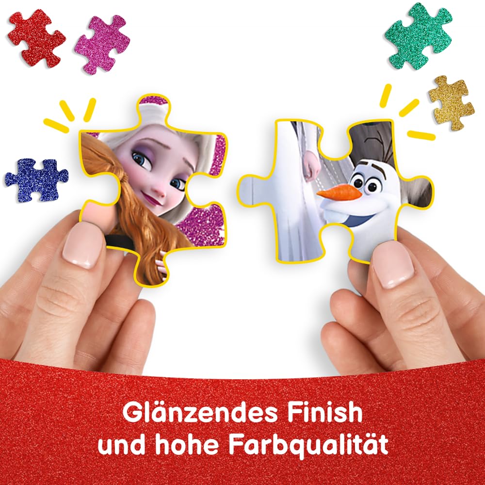 Trefl Glitter Puzzle 100 piese Gabby's Dollhouse