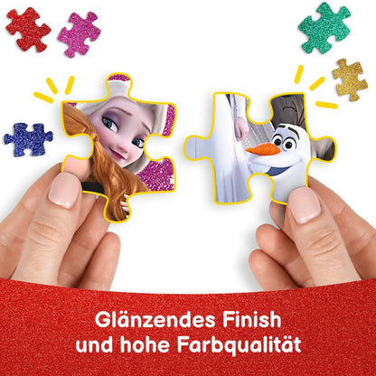 Trefl Glitter Puzzle 100 piese Gabby's Dollhouse