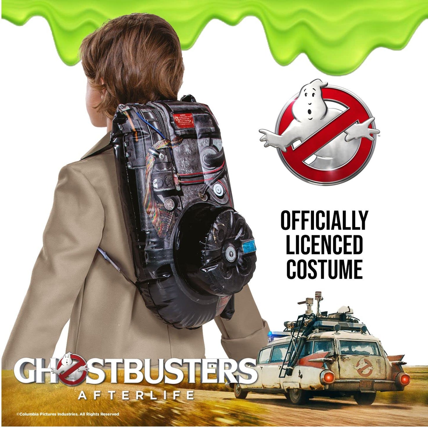 Disguise Rucsac Ghostbusters gonflabil cu bagheta