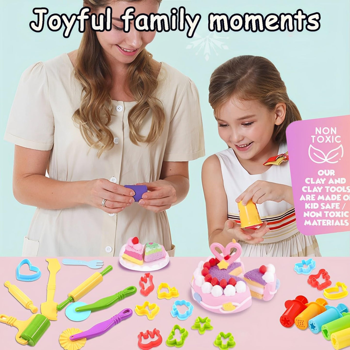 AMSNINK Set 23 accesorii modelare plastilina