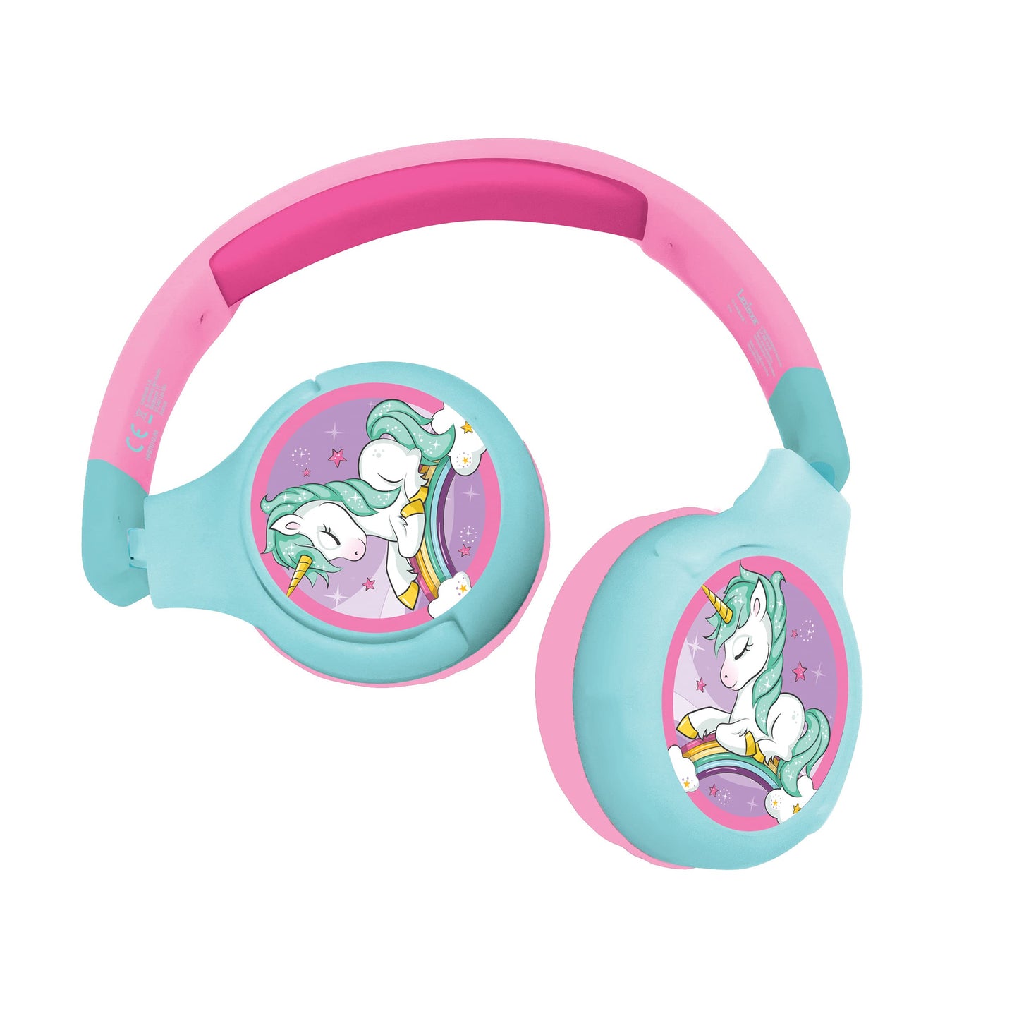Lexibook Casti 2in1 Bluetooth Unicorn, 85 dB, HPBT010UNI