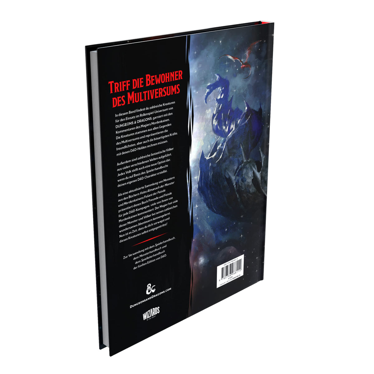 Dungeons & Dragons Mordenkainen Set de joc Carte Monștri din Multivers 3+ ani (limba germană)