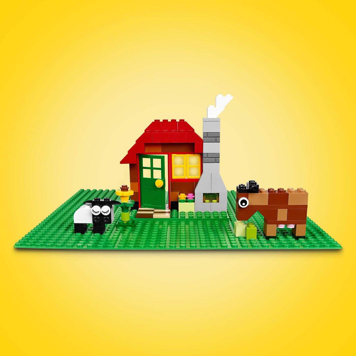 LEGO 11023 Classic Placă de bază verde pătrată 32x32 pini pentru construcții și seturi LEGO