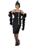 Smiffy's Costum Flapper, negru