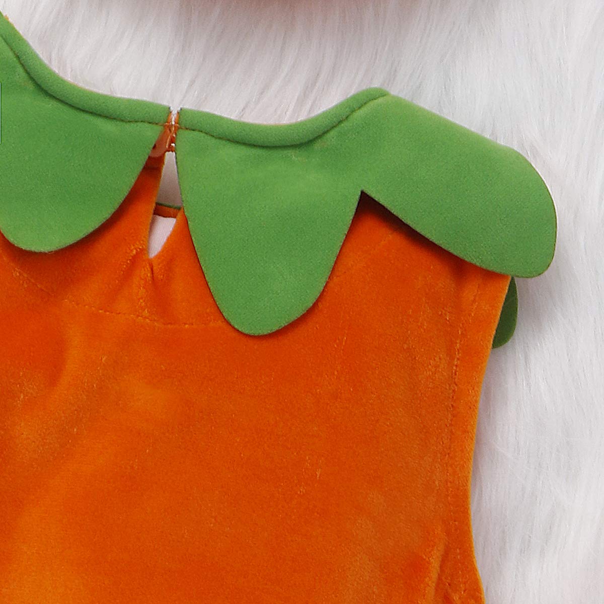 Carolilly Costum Halloween Dovleac, 3 piese, 1-2 ani