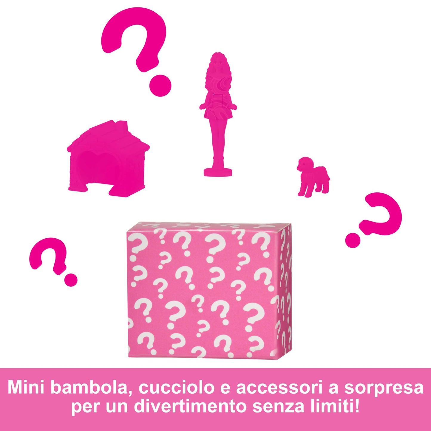 Set de joaca casuta si papusa Mini Barbie, BarbieLand HYF45