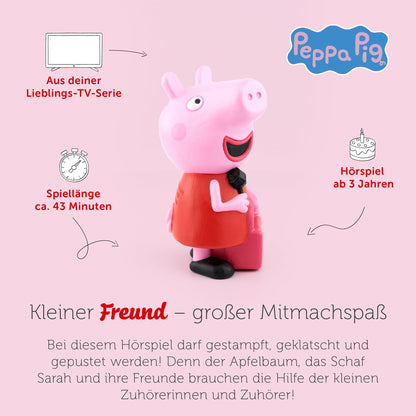 tonies Peppa Wutz Figurina audio pentru Toniebox cu poveste aniversară 3+ ani