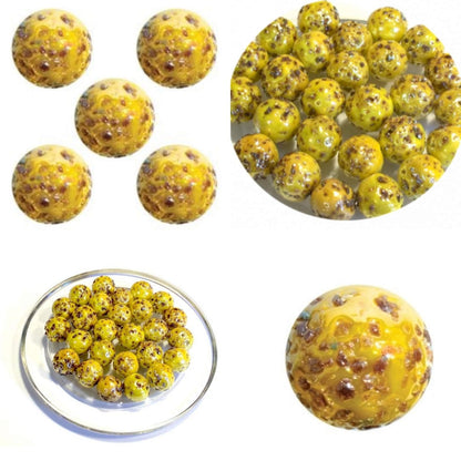 MesPerles – 10 Bile din Sticlă – 9 Bile și 1 Capac