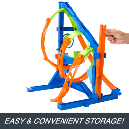 Hot Wheels HMX41 Pista Looping-Twister, 6+ ani