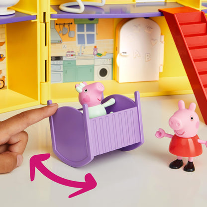 Peppa Pig Set de Joacă Casa Mare a lui Peppa, 80 cm