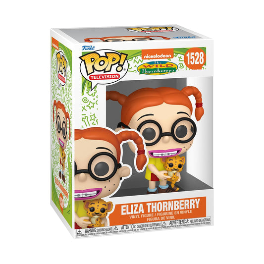 Funko POP! TV: Nick Rewind - Eliza Thornberry - Nickelodeon Slime - Figurina din vinil - Cadou - Produse oficiale - Jucărie pentru copii și adulți - Fani Ad Icons