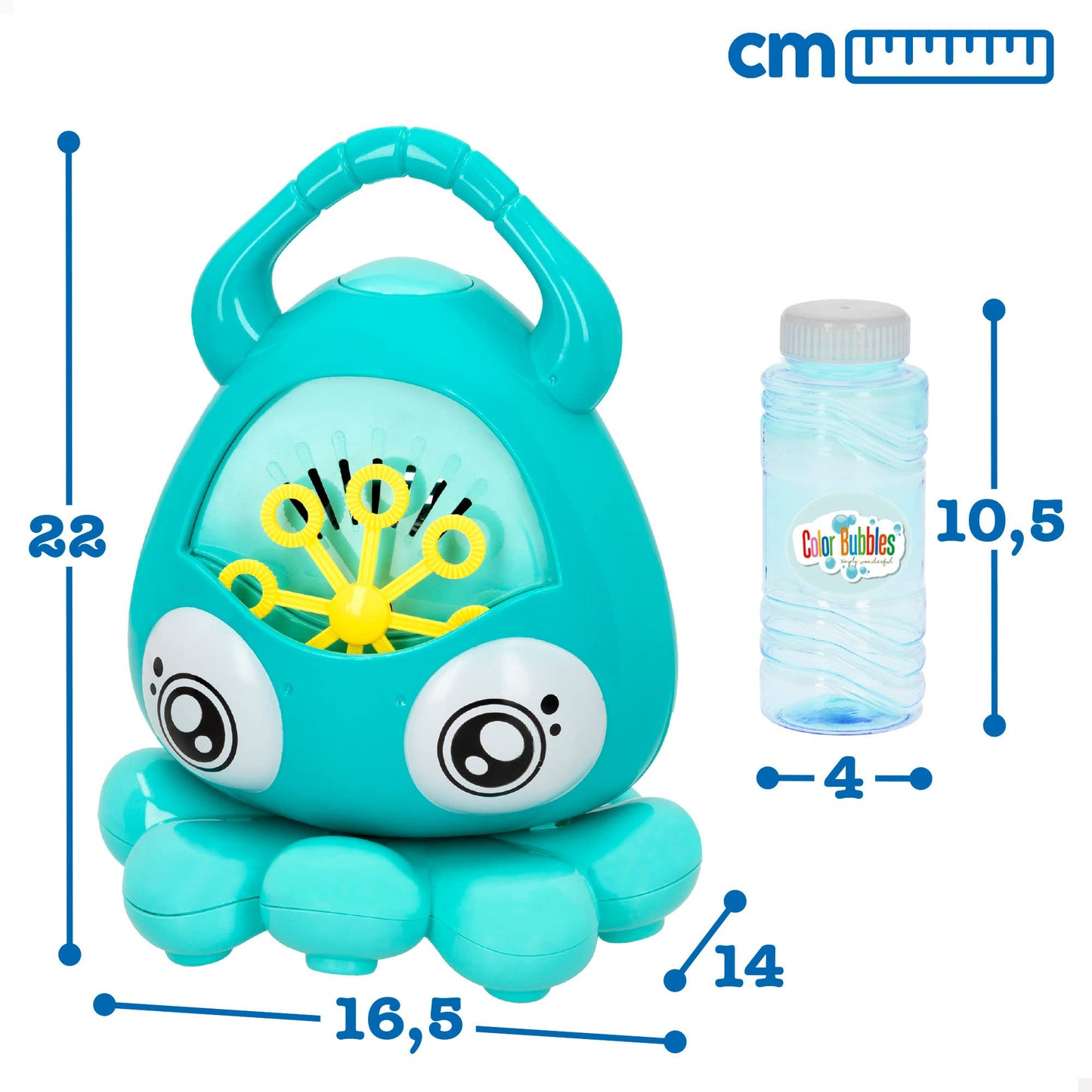COLORBABY 49518, Jucarie interactiva pentru spuma baie.