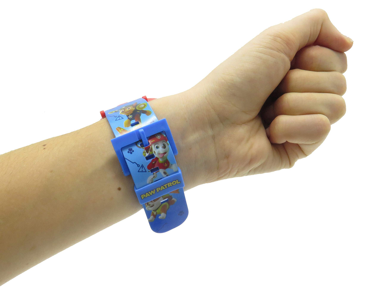 Lexibook PAW Patrol Ceas digital de mână cu proiecție reglabilă și 20 imagini pentru copii 3+ ani