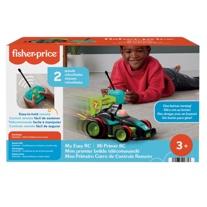 Fisher-Price HYH28 Mașinuță cu telecomandă pentru copii de la 3 ani cu 2 viteze
