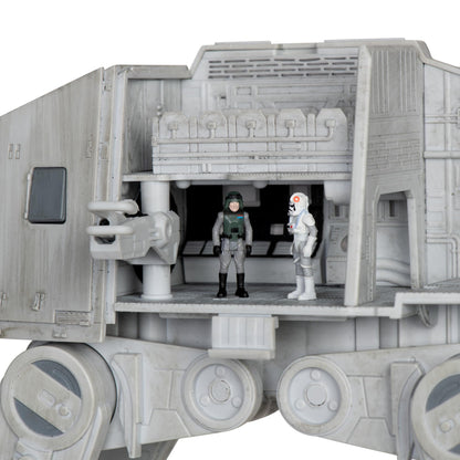 Star Wars Micro Galaxy Squadron AT-AT Vehicul 25cm, lumina