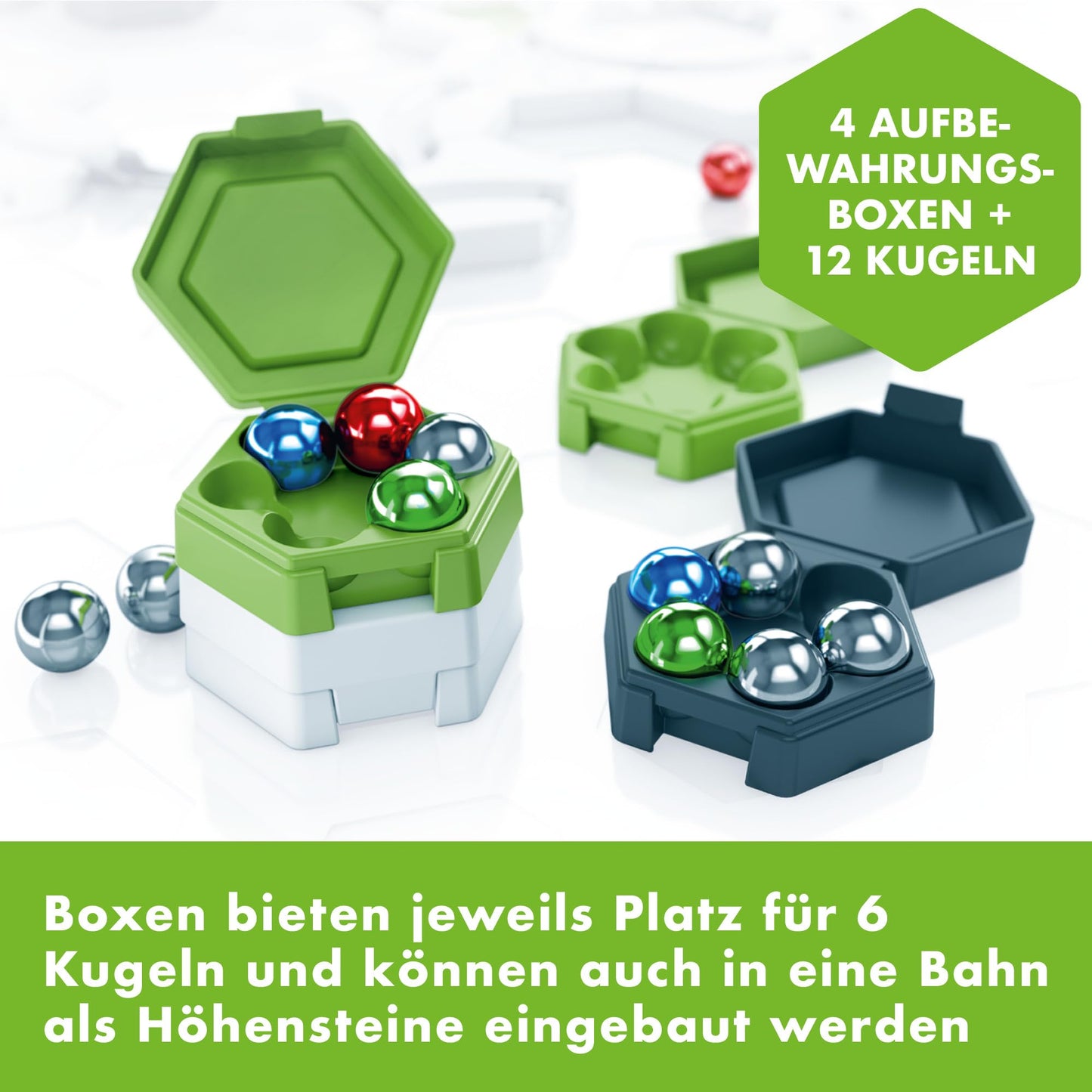 Ravensburger GraviTrax 27468 Cutie bile, 8+ ani