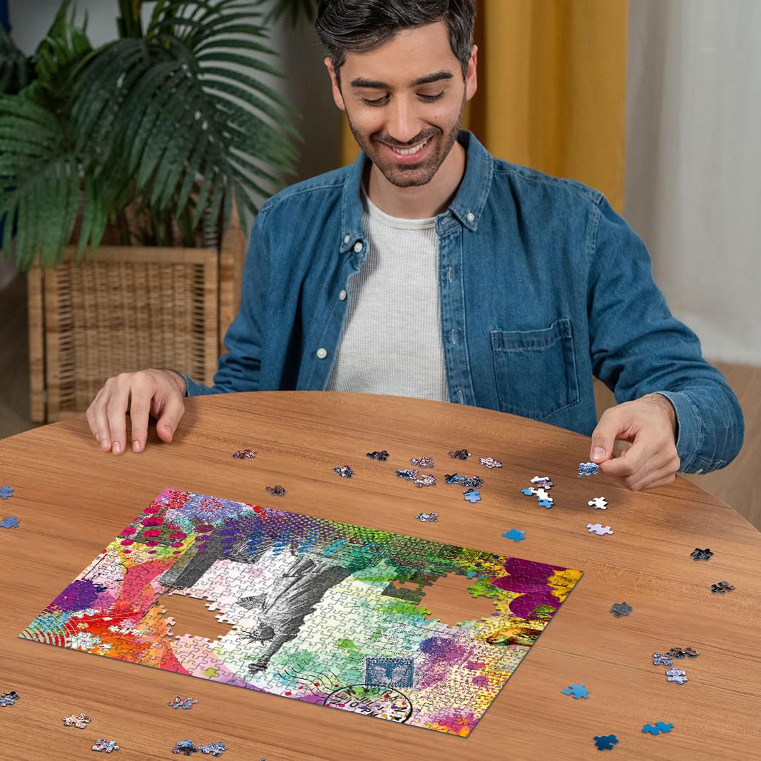 Ravensburger Puzzle Carte Postala New York, 500 piese