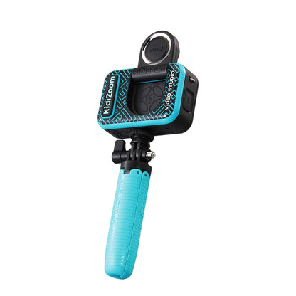 VTech Kidizoom Video Studio HD albastru – Cameră pentru copii cu Greenscreen, stativ, efecte, cameră pentru selfie și multe altele – Pentru copii de 5-12 ani