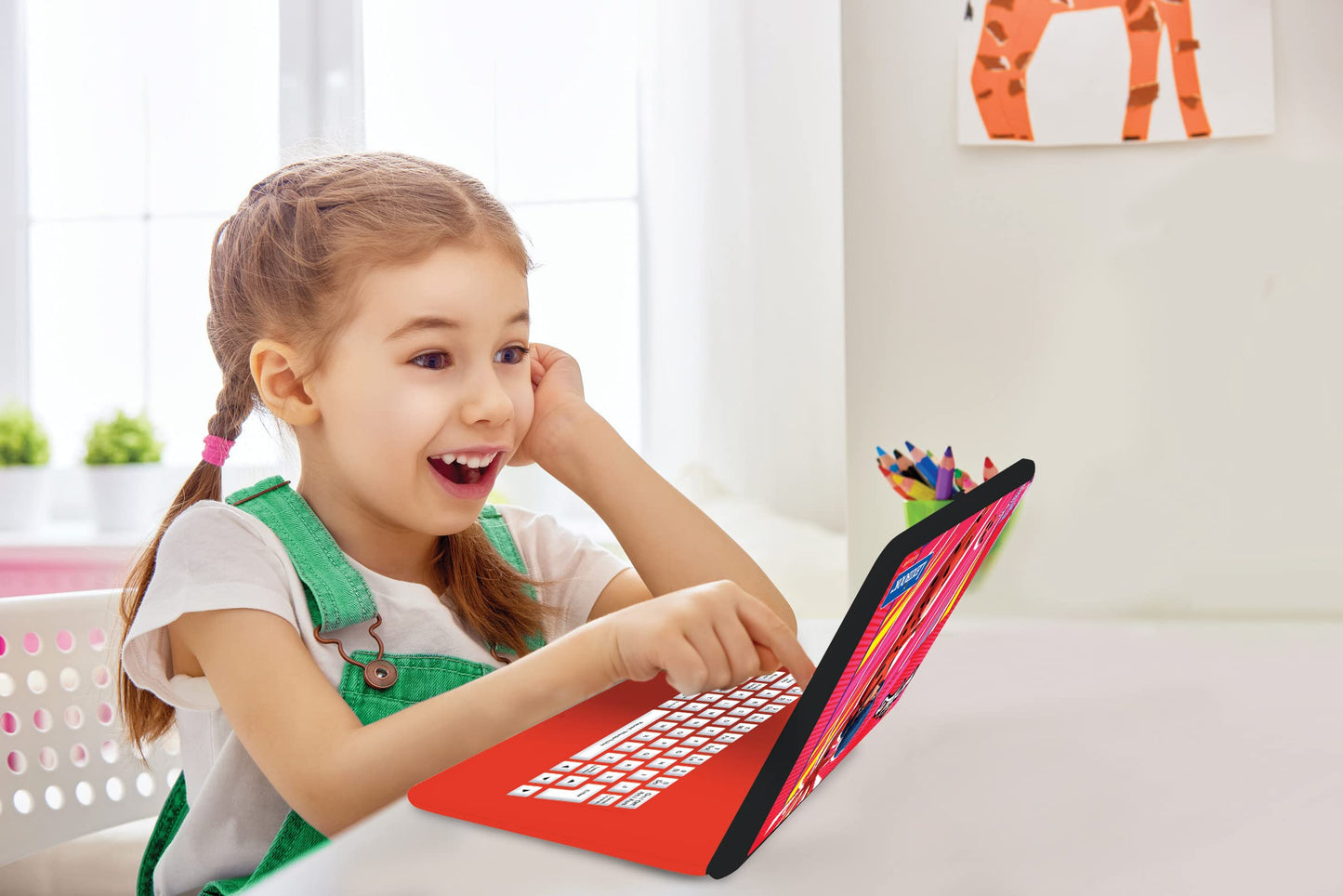 Lexibook Miraculous Laptop bilingv 124 activități EN/DE