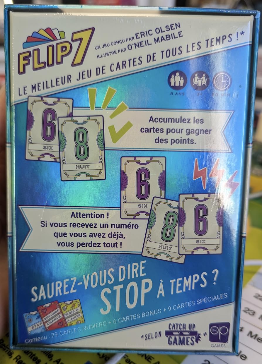 Joc de societate Catch Up Flip 7