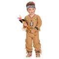 Widmann Costum Indian copii, 104 cm, 2-3 ani, maro