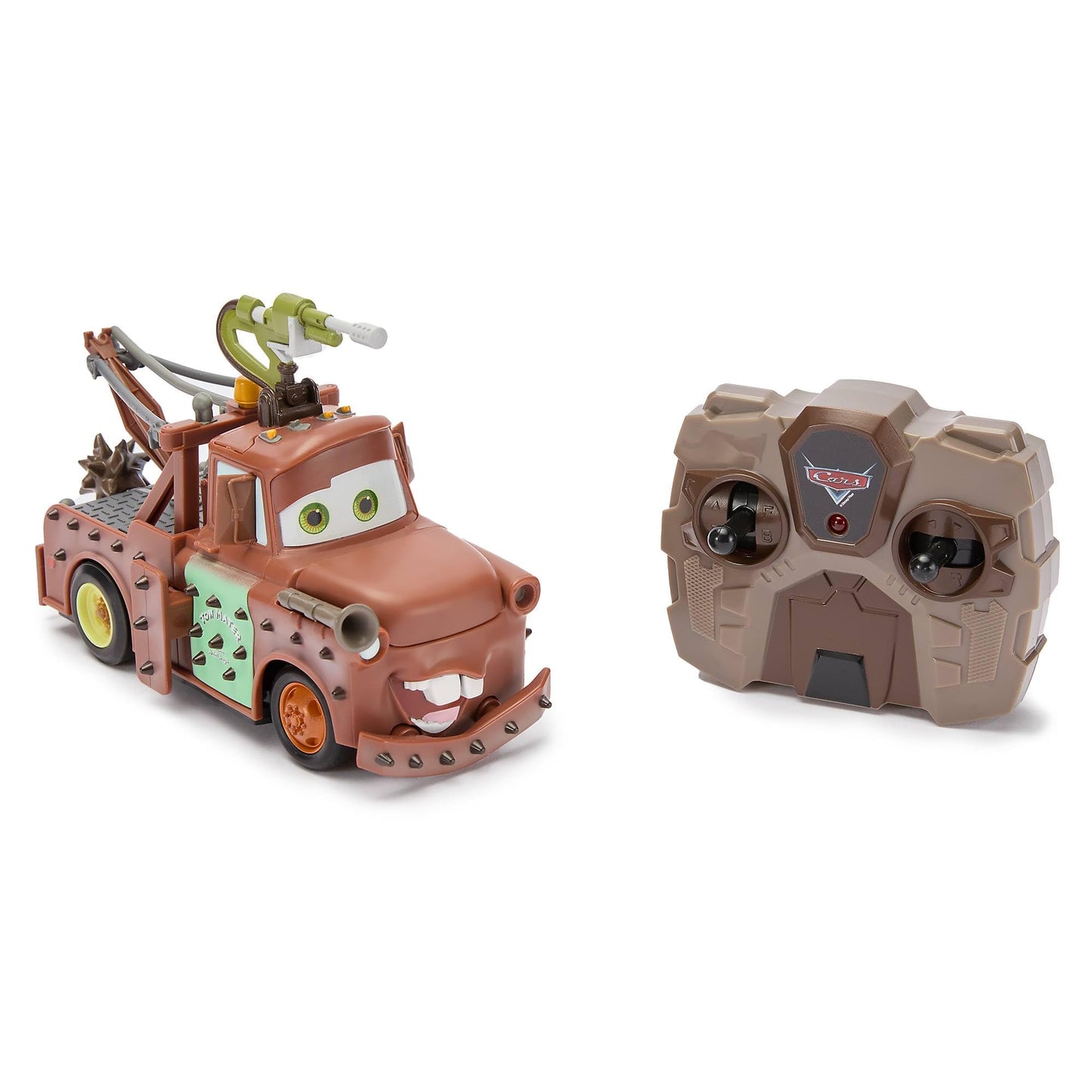 Disney Store Lightning McQueen Set de jucărie auto cu telecomandă 15 cm, 2,4 GHz, mișcare în patru direcții, de la 3 ani
