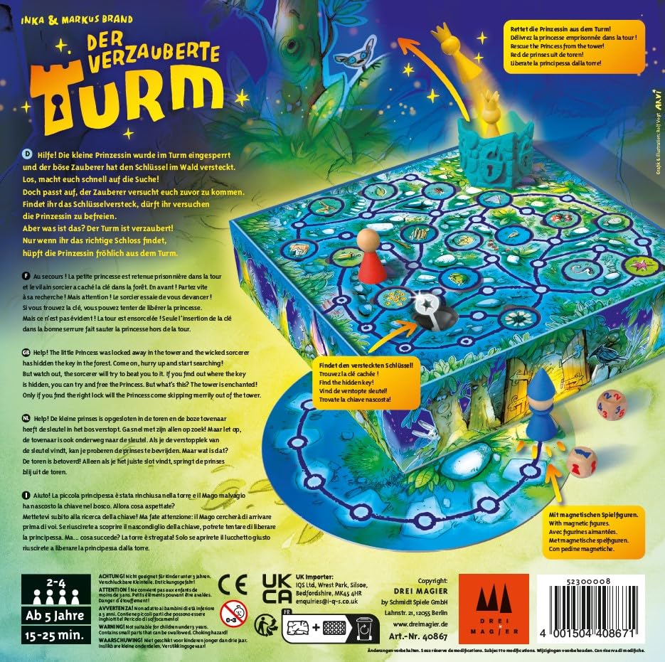 Schmidt Turnul Fermecat, joc copii, 5+ ani