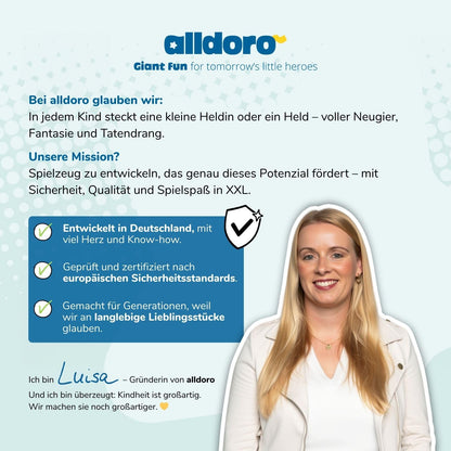 Alldoro Joc de Aruncat cu 10 Cutii și 3 Saci