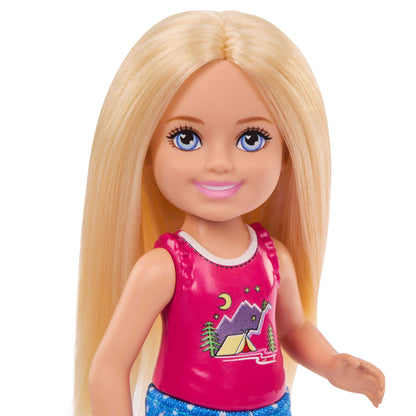 Barbie Chelsea Aventură în Natură Set de Joacă, 5+ accesorii
