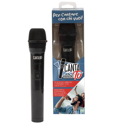 Microfon Bluetooth Canta Tu, Microfon Karaoke, Rază de acțiune 10 metri, conexiune simplă, design unic, frecvență 2402 MHz-2480 MHz, calitate excelentă a sunetului, ideal pentru karaoke.