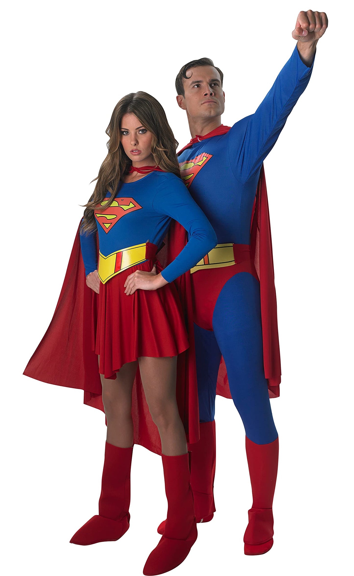 Costum Deluxe Oficial Superman pentru Adulți, Mărimea XL - Halloween
