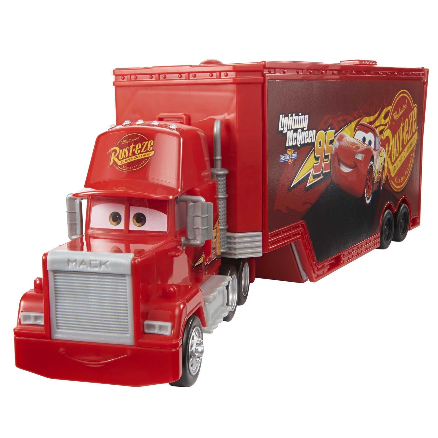 Mattel Cars Mack Camion 2-in-1 si statie tuning, 4+ ani