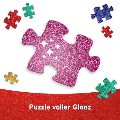 Trefl Glitter Puzzle 100 piese Gabby's Dollhouse