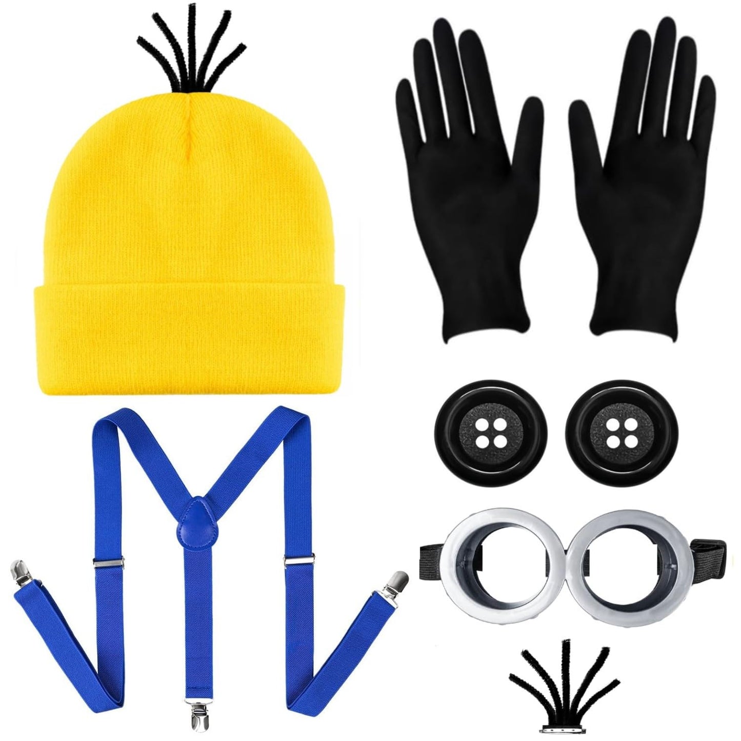 Humairc Costum carnaval set accesorii cosplay, albastru