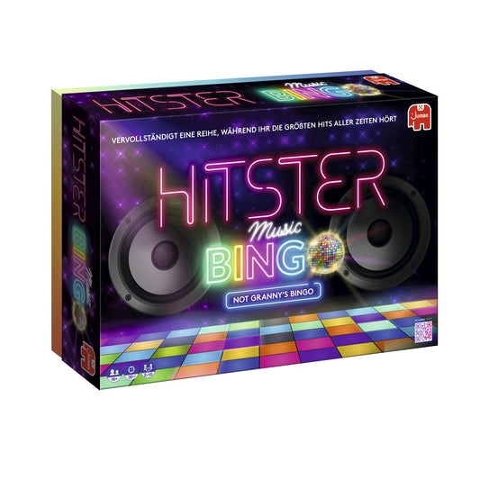 Hitster Bingo Joc muzical, 2-6 jucatori, 12+ ani