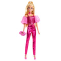 Barbie Deluxe Style Păpușă Ținută Metalizată Roz, JFP40