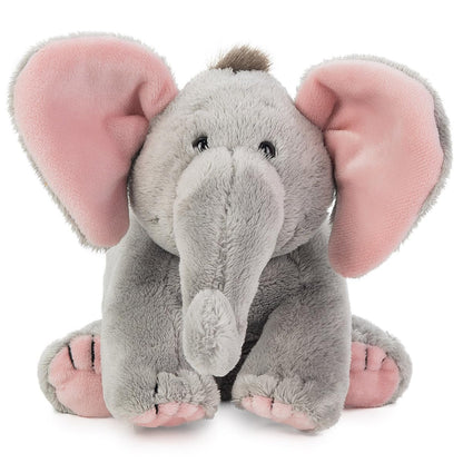 Schaffer 5192 Elefant de pluș BabySugar, 19 cm