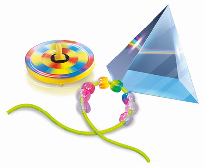 Set de Experimente Galileo Lab - Lumină și Culori - Set Științific pentru Copii de la 5 Ani - Clementoni 59380