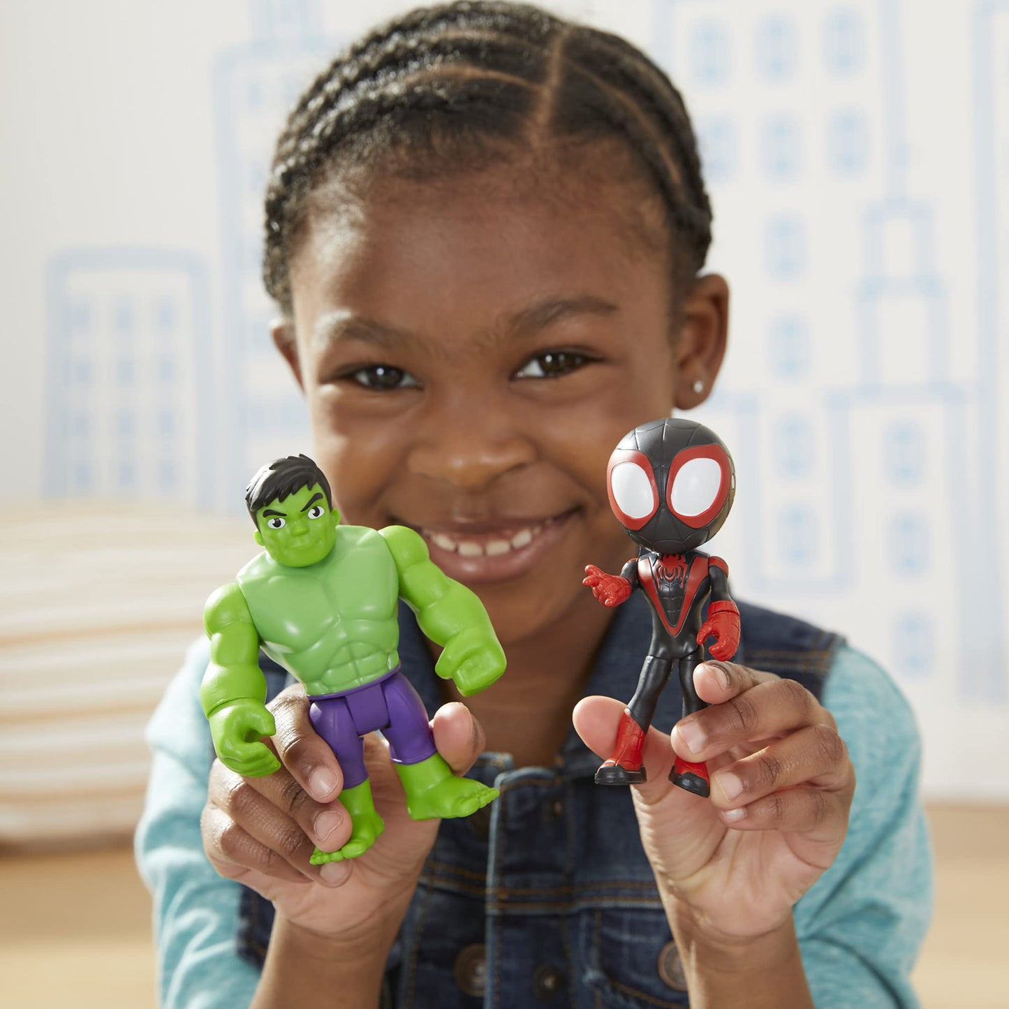 Set de Acțiune Hasbro Spidey și Prietenii Săi, Multipack cu Figuri Mascarade, 10 cm, pentru Copii de la 3 Ani F1486