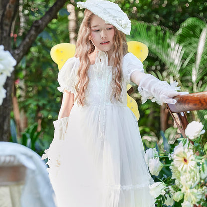 Nenjindz Aripi de zana costum, galben