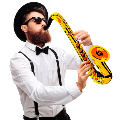 W WIDMANN MILANO Party Fashion Saxofon gonflabil 55 cm pentru muzicieni
