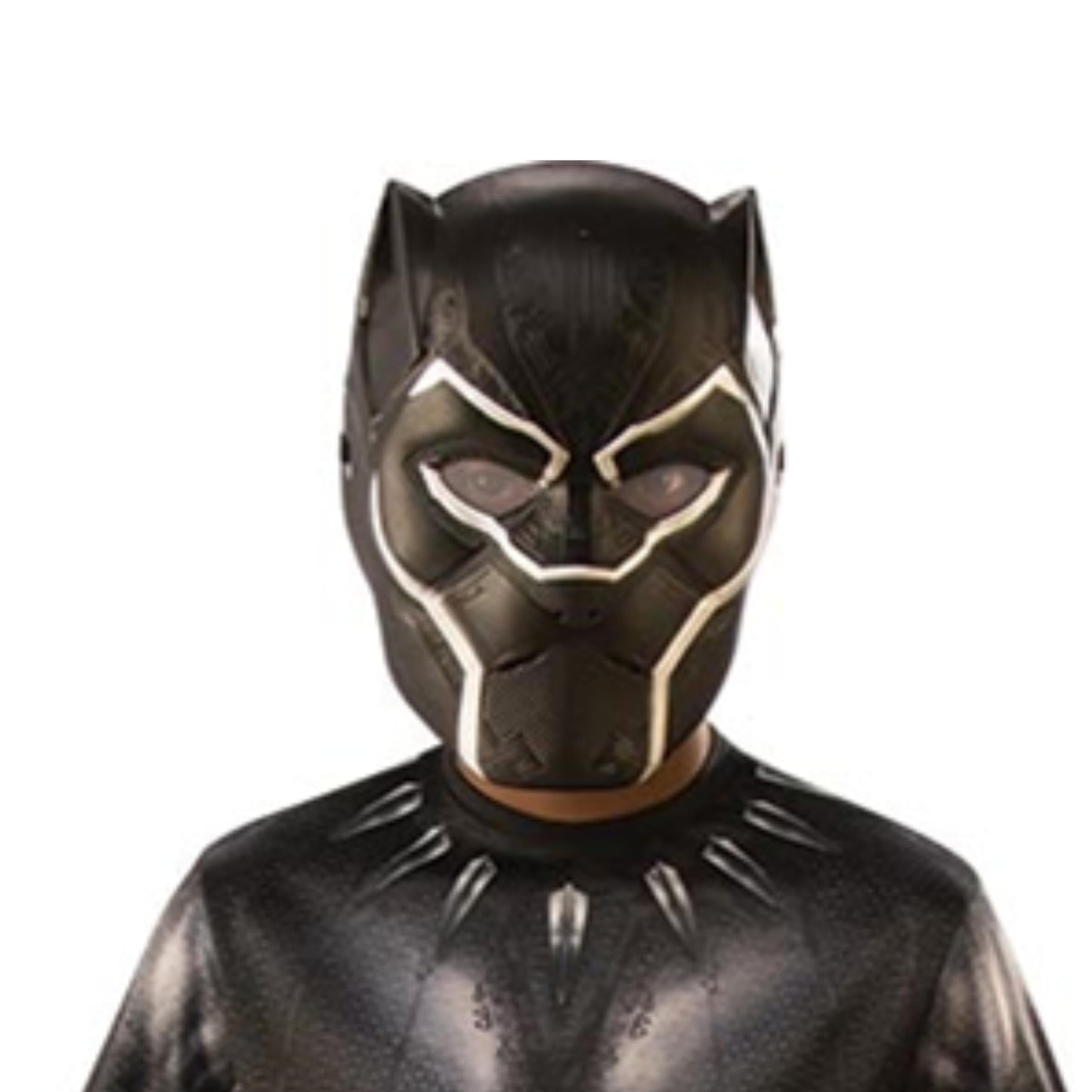 Rubies Avengers Costum clasic Black Panther pentru copii 5-6 ani Supererou Marvel cu overall și mască