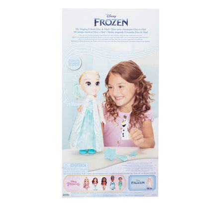 Păpușa Elsa din Frozen - Cântă „Let It Go”, 35 cm, cu accesorii, perfectă pentru fetițe de la 3 ani, 225306, Turcoaz